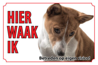 Waakbord Hond Basenji