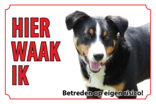 Waakbord Hond Appenzeller sennenhond