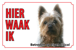 Waakbord Hond Australische Silkyterrier