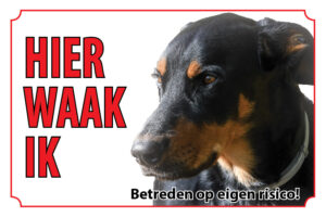 Waakbord Hond Beauceron