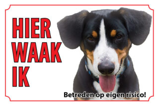Waakbord Hond Entlebucher sennenhond