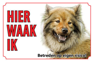 Waakbord Hond Eurasier