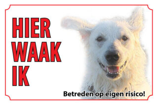 Waakbord Hond Kuvasz