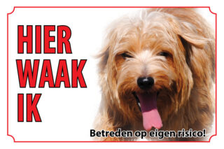 Waakbord Hond Norfolk terrier