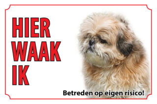 Waakbord Hond Shih-tzu