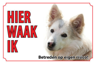 Waakbord Hond West-Siberische laika