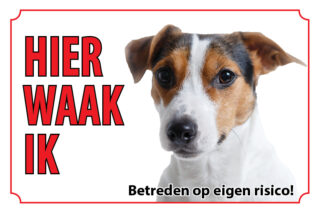 Waakbord Hond Jack Russell terrier