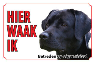 Waakbord Hond Labrador