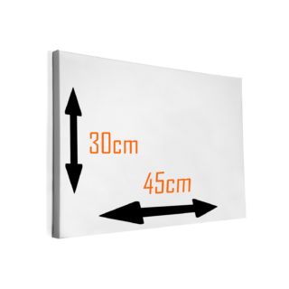 Foto op Canvas – formaat 18mm – 30x45cm