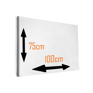 Foto op Canvas – formaat 18mm – 75x100cm