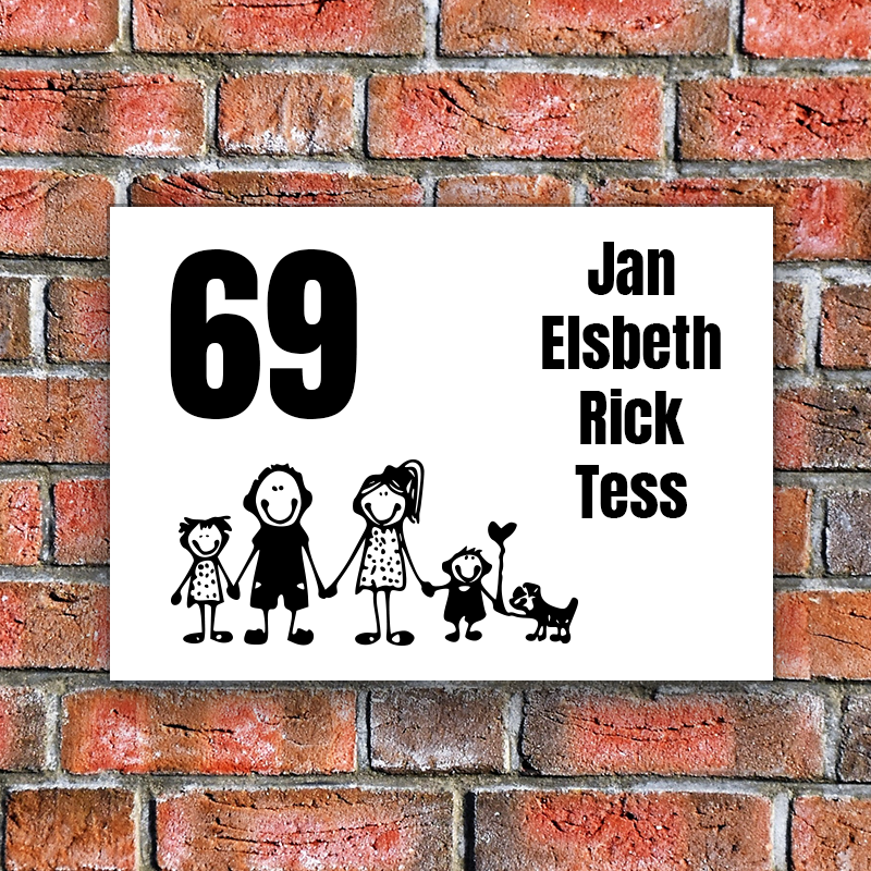 10x14cm huisnummerbord-10x14cm-dibond-aluminium