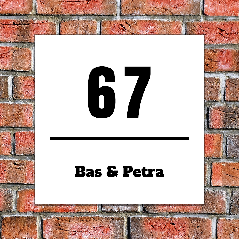 huisnummerbord_20x20_wit huisnummerbord 20x20 wit