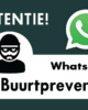 whatsapp buurtpreventie 20x30cm whatsapp buurtpreventie 20x30cm