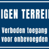 Eigen Terrein