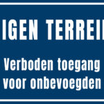 Eigen Terrein