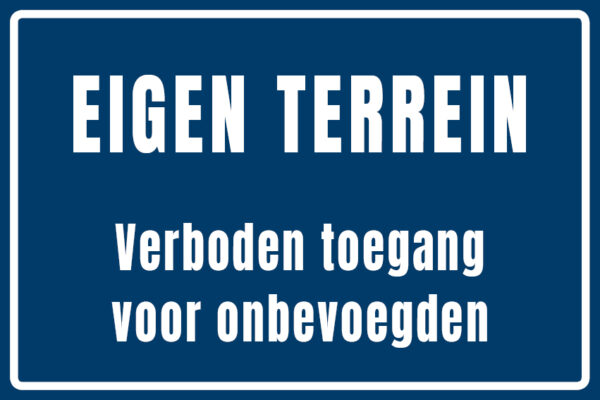 Eigen Terrein