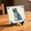 tegel_15x15_Anatolische herder kangal-tegeltje_preview_op_standaard