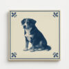 tegel_15x15_Appenzeller sennenhond-tegeltje_voorkant