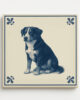 tegel_15x15_Appenzeller sennenhond-tegeltje_voorkant