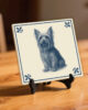 tegel_15x15_Australische silkyterrier-tegeltje_preview_op_standaard