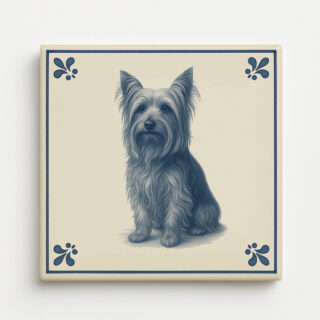 tegel_15x15_Australische silkyterrier-tegeltje_voorkant