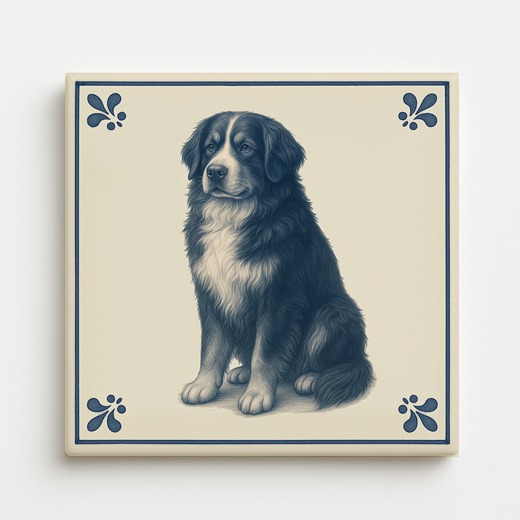 tegel_15x15_Berner sennen-tegeltje_voorkant tegel_15x15_Berner sennen-tegeltje_voorkant