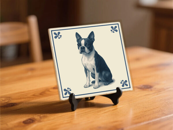 tegel_15x15_Bostonterrier-tegeltje_preview_op_standaard