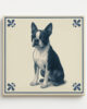 tegel_15x15_Bostonterrier-tegeltje_voorkant tegel_15x15_Bostonterrier-tegeltje_voorkant