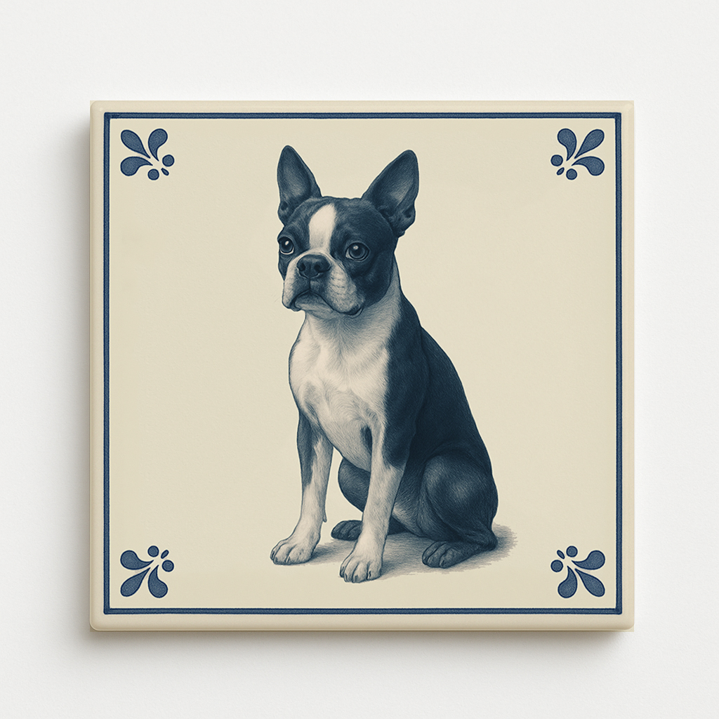 tegel_15x15_Bostonterrier-tegeltje_voorkant