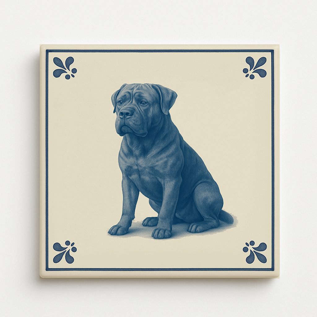tegel_15x15_Cane Corso-tegeltje_voorkant