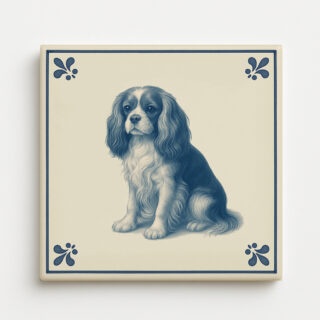 tegel_15x15_Cavalier King Charles Spaniel-tegeltje_voorkant