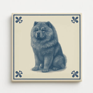 tegel_15x15_Chowchow-tegeltje_voorkant