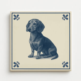 tegel_15x15_Dashond-Tekkel-tegeltje_voorkant