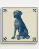 tegel_15x15_Duitse dog-tegeltje_voorkant tegel_15x15_Duitse dog-tegeltje_voorkant