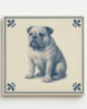 tegel_15x15_Engelse Buldog-tegeltje_voorkant