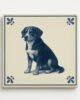 tegel_15x15_Entlebucher sennenhond-tegeltje_voorkant