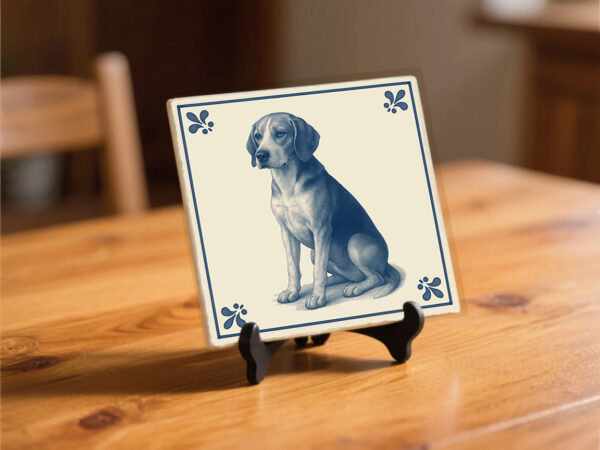 tegel_15x15_Foxhound-tegeltje_preview_op_standaard