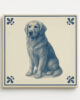 tegel_15x15_Golden Retriever-tegeltje_voorkant