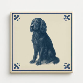 tegel_15x15_Gordon setter-tegeltje_voorkant