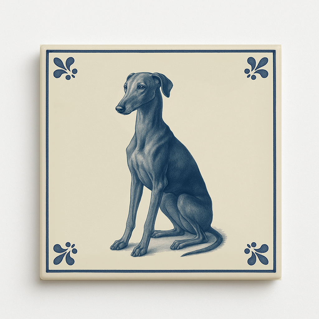 tegel_15x15_Greyhound-tegeltje_voorkant