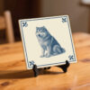 tegel_15x15_Groenlandse hond-tegeltje_preview_op_standaard