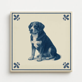 tegel_15x15_Grote Zwitserse sennenhond-tegeltje_voorkant