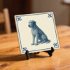tegel_15x15_Ierse wolfhond-tegeltje_preview_op_standaard