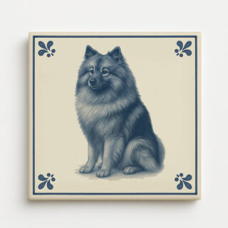 tegel_15x15_Keeshond-tegeltje_voorkant