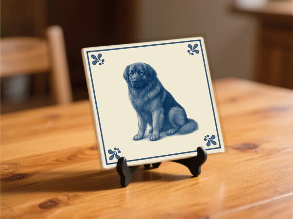 tegel_15x15_Leonberger-tegeltje_preview_op_standaard