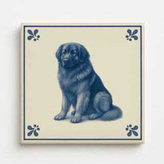 tegel_15x15_Leonberger-tegeltje_voorkant