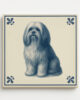 tegel_15x15_Lhasa apso-tegeltje_voorkant