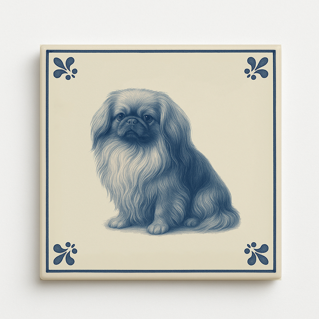 tegel_15x15_Pekingees-tegeltje_voorkant