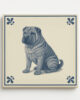 tegel_15x15_Shar-pei-tegeltje_voorkant tegel_15x15_Shar-pei-tegeltje_voorkant