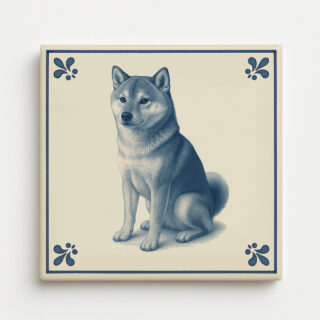 tegel_15x15_Shiba-tegeltje_voorkant